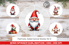 Festively Jaded Wind Spinner Product Image 1