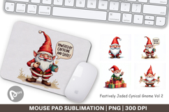 Festively Jaded Mouse Pad Product Image 1