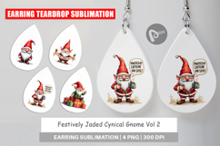 Festively Jaded Earring Product Image 1