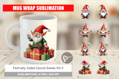 Festively Jaded Mug Wrap Product Image 1