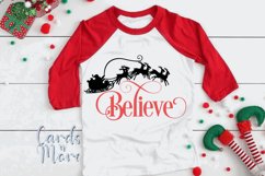Believe SVG, Christmas svg, decal, Christmas decal, vinyl Product Image 6