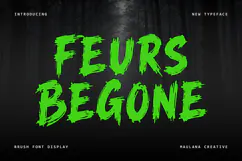 Feurs Begone Spooky Horror Brush Product Image 1