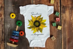Leopard Sunflower Sublimation PNG, Sunshine in Disguise Product Image 2