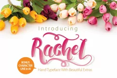 RACHEL  - Free Font of The Week Product Image 1