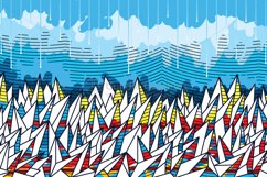 Triangular Abstract Vector Background Product Image 1
