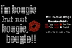 Bougie Rhinestone SVG Template Product Image 2