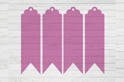 2 x 7 bookmark template svg dxf png ai files Product Image 1