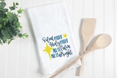 Silent Night Holy Night SVG Cut File - Christmas SVG File Product Image 3