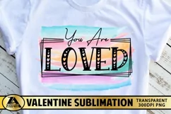 Valentine PNG Valentines Sublimation PNG Love Quote PNG Product Image 2