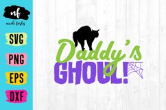 Daddy's Ghoul Halloween SVG Cut File Product Image 2