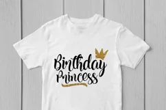 Birthday Princess - Birthday SVG EPS DXF PNG Cutting Files Product Image 3