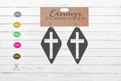 Earrings SVG,earrings template earrings cut file, earrings Product Image 1