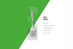 Kitchen Brush Any Shape Label Mockup Product Image 3