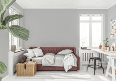 Wall mockup - Wallpaper mockup - Scandinavian room scene Product Image 4