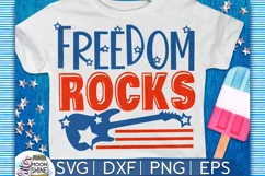 Freedom Rocks SVG DXF PNG EPS Cutting Files Product Image 1
