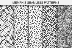 Memphis seamless patterns. Swatches Product Image 1