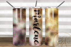 Iridescent Sunshine Skinny Tumbler Sublimation Product Image 1