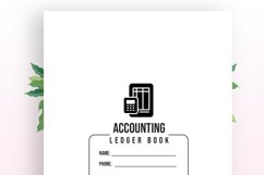 Accounting Ledger Book - KDP Interior Product Image 2
