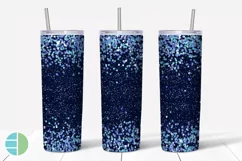 Skinny Tumbler Sublimation Design - Confetti - Customizable Product Image 2
