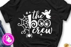 The boo crew svg Halloween party decor Kids shirt Cricut png Product Image 1