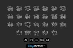 Split Monogram Alphabets Product Image 1