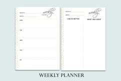 Weekly planner, women&#039;s planner, Family planner Product Image 3