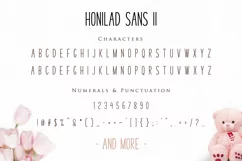 Honilad Script + Sans & Ornament - Free Font of The Week Product Image 7