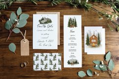 Watercolor Forest Compositions - Digital Clipart Set Product Image 3