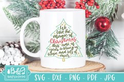 Christmas Sign SVG | Magic of Christmas SVG Product Image 5