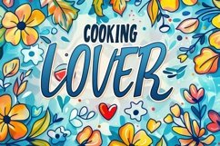 Cooking Lover Background Wallpaper Product Image 1