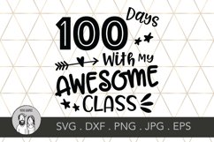 100 days with my awesome class, Teacher 100th day of school Product Image 4