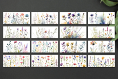 Floral Mug Wraps Bundle | Watercolor Wildflowers Product Image 2