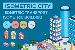 Isometric City Vector Product Image 1