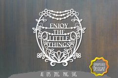 Enjoy The Little Things SVG Product Image 1