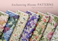 Vintage Botanicals Floral Patterns Collection: Hand-Drawn Product Image 2