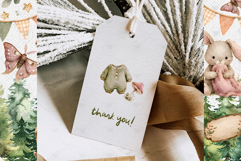 Woodland Baby Animals Clipart Product Image 4