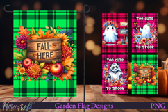 Halloween Garden Flags | Fall is here | Cute Ghosts Product Image 1