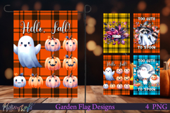 Halloween Garden Flags | Welcome | Fall is in the air Product Image 1