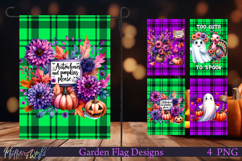Halloween Garden Flags | Welcome | Fall vibes Product Image 1