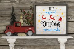 Magic of Christmas, Christmas design, SVG, Printing Product Image 3