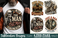 Dad sublimation PNG, Father 4 PNG, Father's day PNG Product Image 7