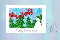 Layered Christmas cards, Card Making, Snowman and Gonk Product Image 3