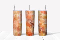 Tumbler oranges,Abstract grunge sublimation design,Skinny tu Product Image 2