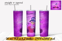 Halloween Sublimation design ,Happy Halloween tumbler Product Image 1