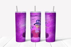 Halloween Sublimation design ,Happy Halloween tumbler Product Image 3