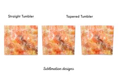 Tumbler oranges,Abstract grunge sublimation design,Skinny tu Product Image 3