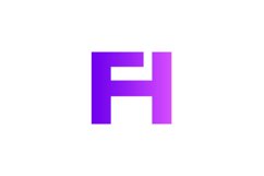 FH HF Logo design Product Image 1