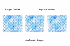 Glitter Mermaid tumbler,20 oz skinny tumbler sublimation Product Image 3