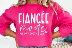Fiancee Mode SVG - Future Mrs - Engaged Era Shirt - Bride Product Image 4