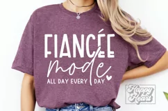 Fiancee Mode SVG - Future Mrs - Engaged Era Shirt - Bride Product Image 2